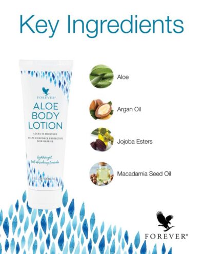 Aloe body lotion ingrediente