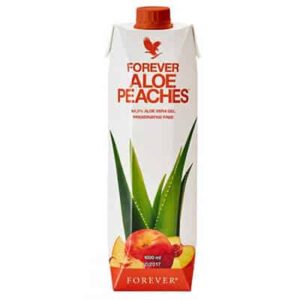 Forever Aloe Peaches 1 litru sanatatecualoevera.ro